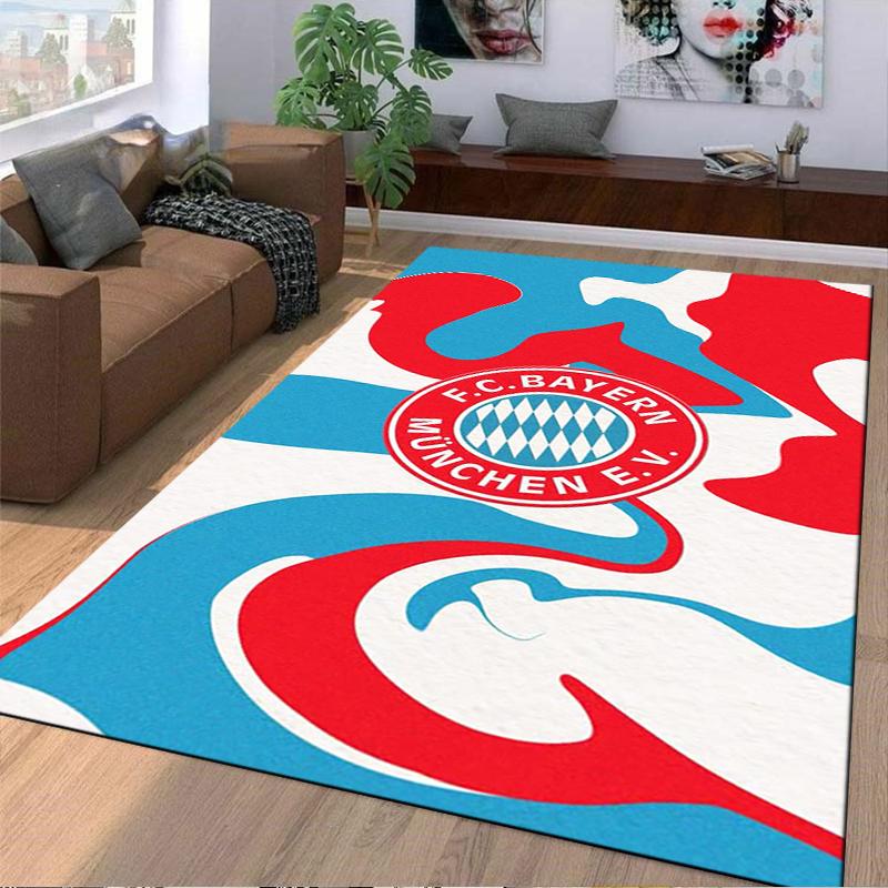 FC Bayern Munich Designed floor mat, suitable as a non-slip mat for the living room or bedroom sofa