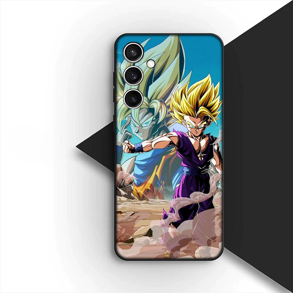 Cover for Samsung Galaxy S20 S22 S21 FE Ultra Plus A07 A17 A15 A16 A25 A57 A37 Phone Case Anime Son Gohan Dragon Gokus Ball