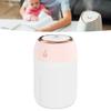 Desktop Humidifier Fine Mist Moisturizing Colorful LED Aromatherapy Humidifier for Bedroom Pink