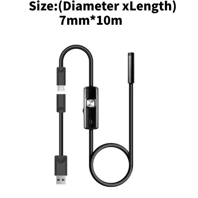 Usb Borescope Endoscope With Phone Connection Portable Visual Inspection Tool