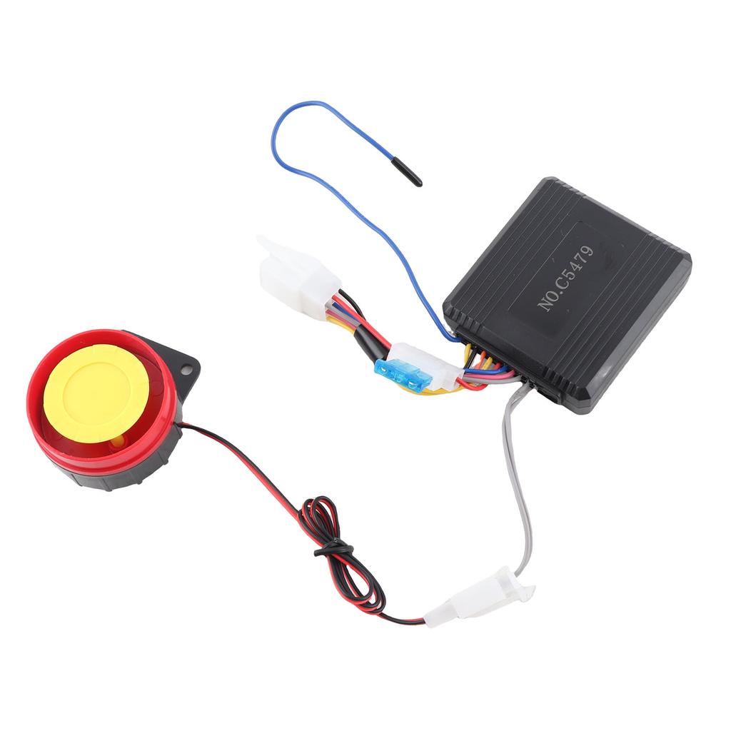 125Db 12V Motorcycle Anti Theft Security Alarm System Scooter Double Scooter Remote Control