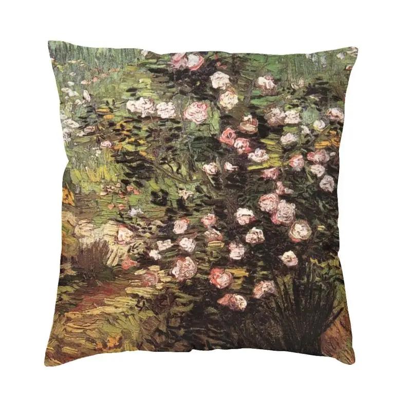 Van Gogh Starry Night Sofa Cushion Cover Polyester Art Painting Pillowcase Home Decor Pillowcase Vincent