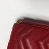 [Pre-Owned] GG Marmont Vintage Metal Logo Quilted Leather Mini Shoulder Bag - Very Good #1SH2D09