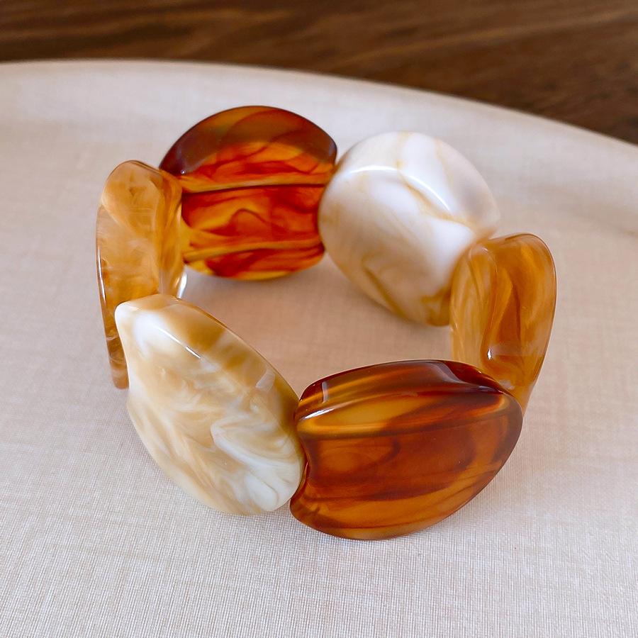 Европейский и американский акриловый круглый браслет-сплайсинг браслет ювелирные изделия женщины