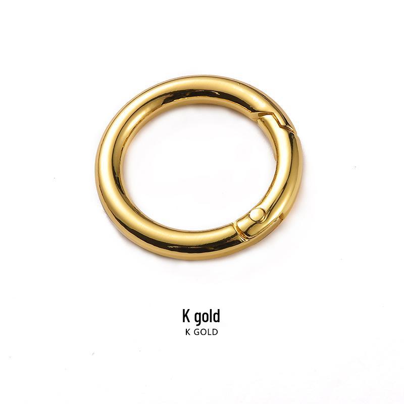 

Комплект износостойких колец круглого сечения из сплава Mahuangshi MHS-H-8: Большие, средние, маленькие пружинные кольца для женских сумок Inner Diameter 2cm