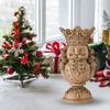 Nutcracker Resin Table Candle Holder Christmas Candle Holder Christmas Candle Stand for Christmas Table Mantel Fireplace Decor