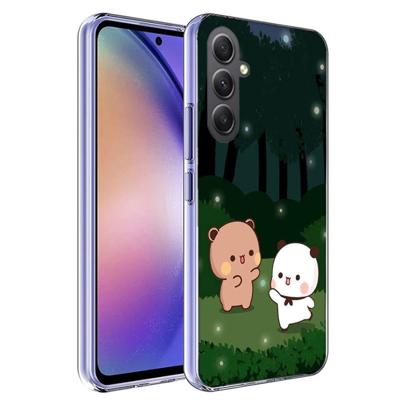 Cute BuBu DuDu Phone Case for Samsung A17 A37 A57 A07 A16 A26 A36 A56 A06 A02S A12 A22 A32 A52S A04S A14 A24 A34 A54 A03 A13 A33