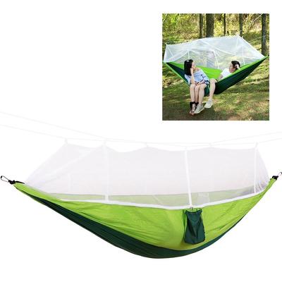 260x140cm Lightweight Outdoor Mosquito Net Hammock Rollover Prevention Camping Hammock Swing