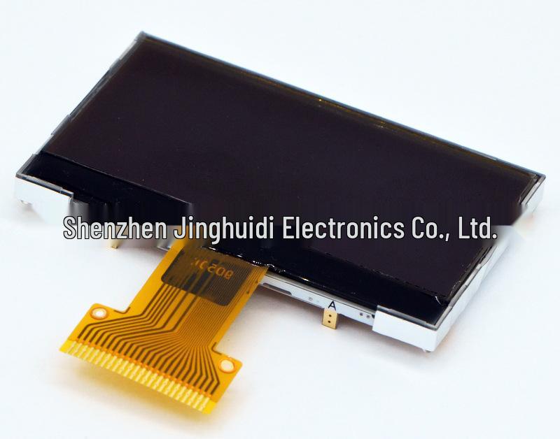 2.2" FSTN LCD Screen: 192x96 Dot Matrix, Negative Display, Parallel Interface, B&W.