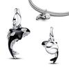 New Original 925 Silver Charms Butterfly Flower Heart Fish Beads Pendant Bracelets Necklaces Womens DIY Jewelry Gift