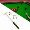 Billiards Cue Stick Bridge with Head, Portable Billiard Pool Rest Replacement