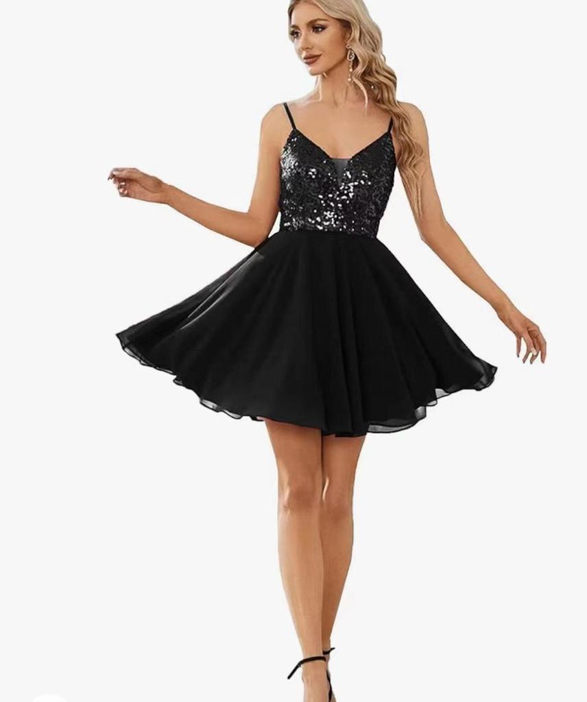 Elegante Vestido de Noche de Lentejuelas 2024 para Eventos Europeos, Americanos y de Oriente Medio