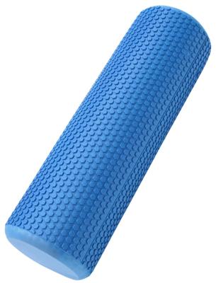 Foam Roller Fascia Roller EVA Material 30cm 45cm Fascia Release [Honeycomb Structure] (Blue, 45cm)