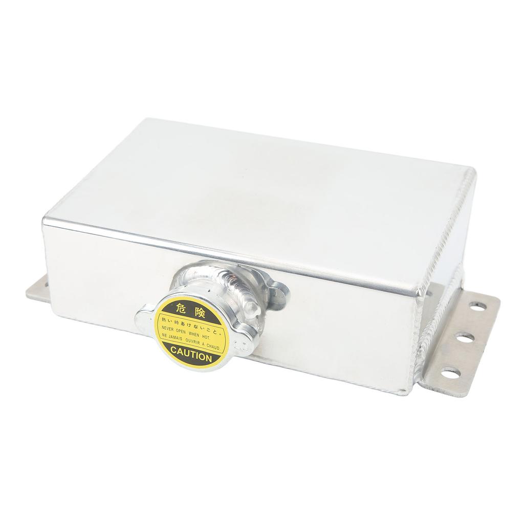 Coolant Overflow Tank 1L Aluminum Alloy Universal Expansion Reservoir Tank for Car Refitting