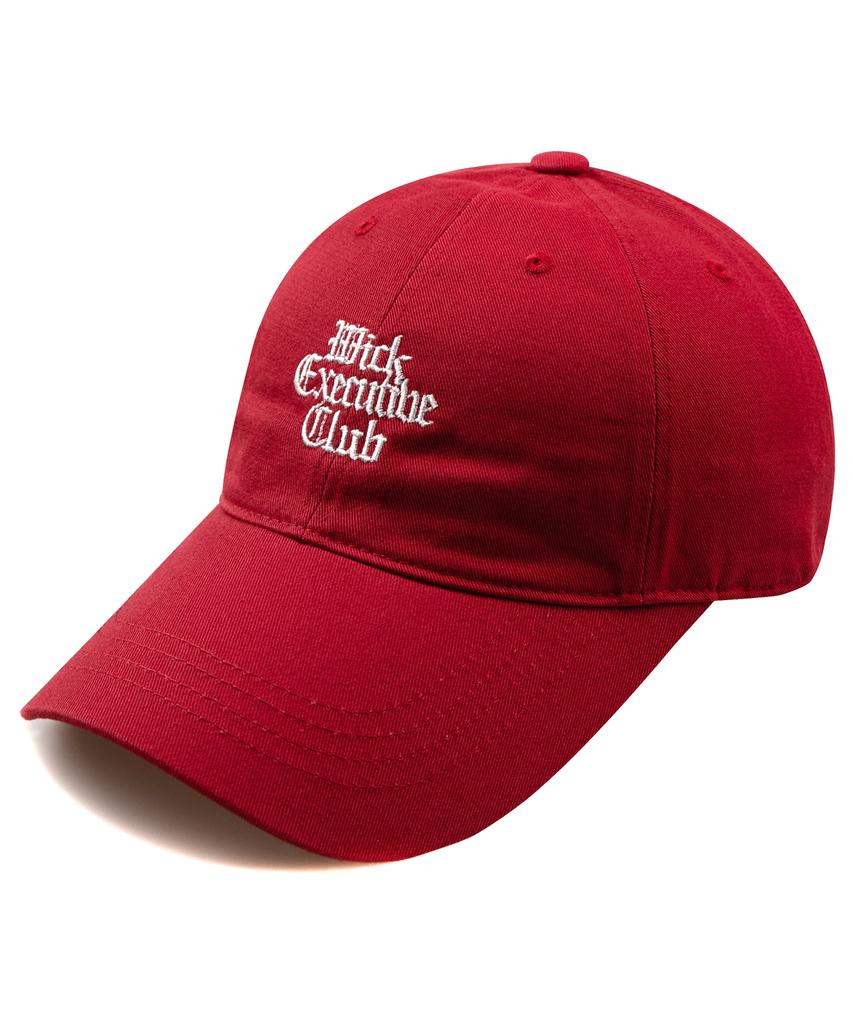 Wig Executive Classic Washed Ball Cap - Red