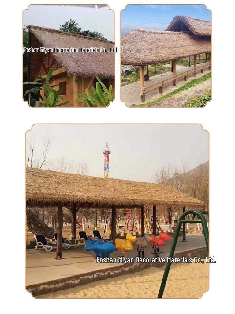 Waterproof Artificial Thatch Roof Decor