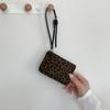 Mini Leopard Print Bag Autumn and Winter New Retro Change Bag Niche Trend Versatile Light Hand Carry Suede Bag
