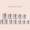 24Pcs Wine Red Solid Almond Wear Nail Tips Fake Nails + 1Pc Nail File + 1 Sheet Jelly Gel Press On Nails Nail Art Supplies