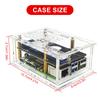 M.2 NVMe SSD Enclosure Case Box for RPi 5 Support 2230/2242/2260/2280 Solid Disc Drive Expansion Board