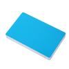 50PCS  Mark Engraved Business Visit Name Cards Smooth Aluminum Alloy Metal Business Cards Blank Tablet for Office Clients