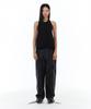 Yunse [Unisex] Glossy Cargo Pants (Black)