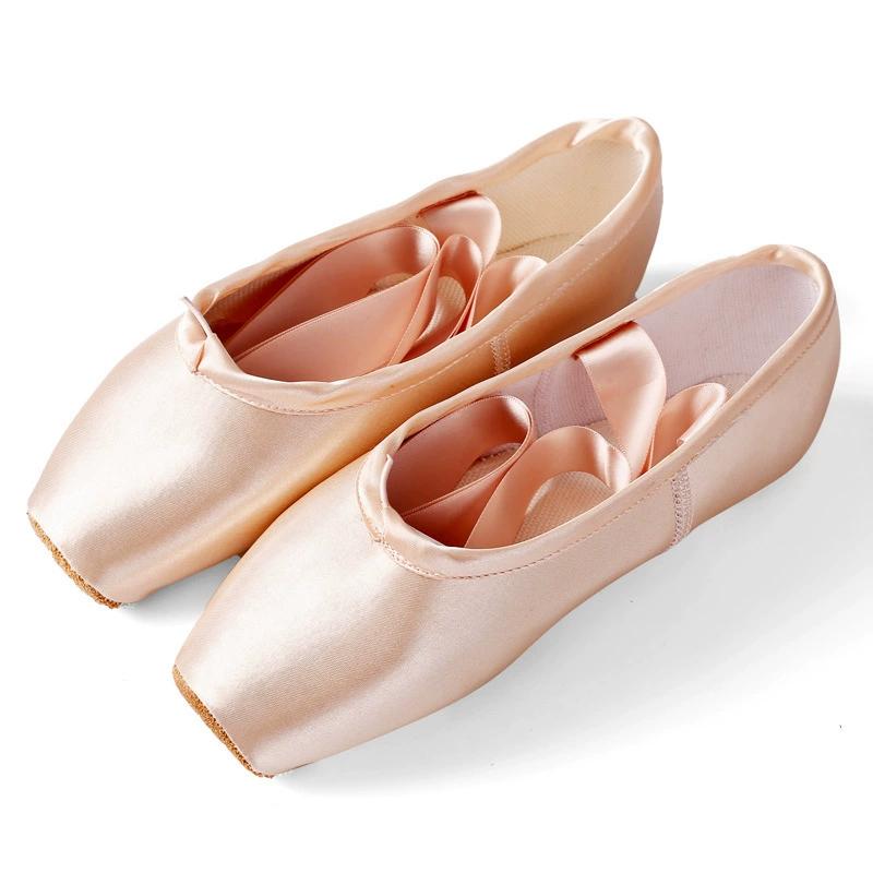 Adult Professional Ballet Shoes, Children Beginners' Toe Straps, Satin Toe Shoes, Girls' Dance Shoes, Practice Shoes
