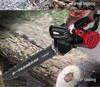 16-Inch Corded Electric Chainsaw: Handheld, Large Capacity for Household and Outdoor Use