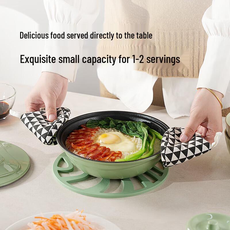 

Heqi Enamel Cast Iron Casserole Pot