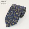 Peanuts Snoopy Tie PND48173 Navy Blue SNOOPY Business Brand Tie Gift