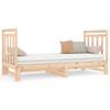 Vidaxl Extendable Bed, 2X(90X190) Cm, Light Pine Wood