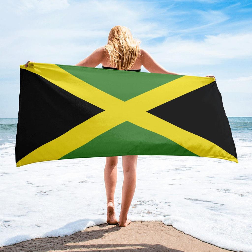 Weltmeisterschaft Nationalflagge Schnelltrocknendes Mikrofaser Strand- & Badetuch