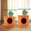 Soft & Durable Carrot Cat Nest Wear-resistant Cat Hideaway Cave Pet Cave House  All Season