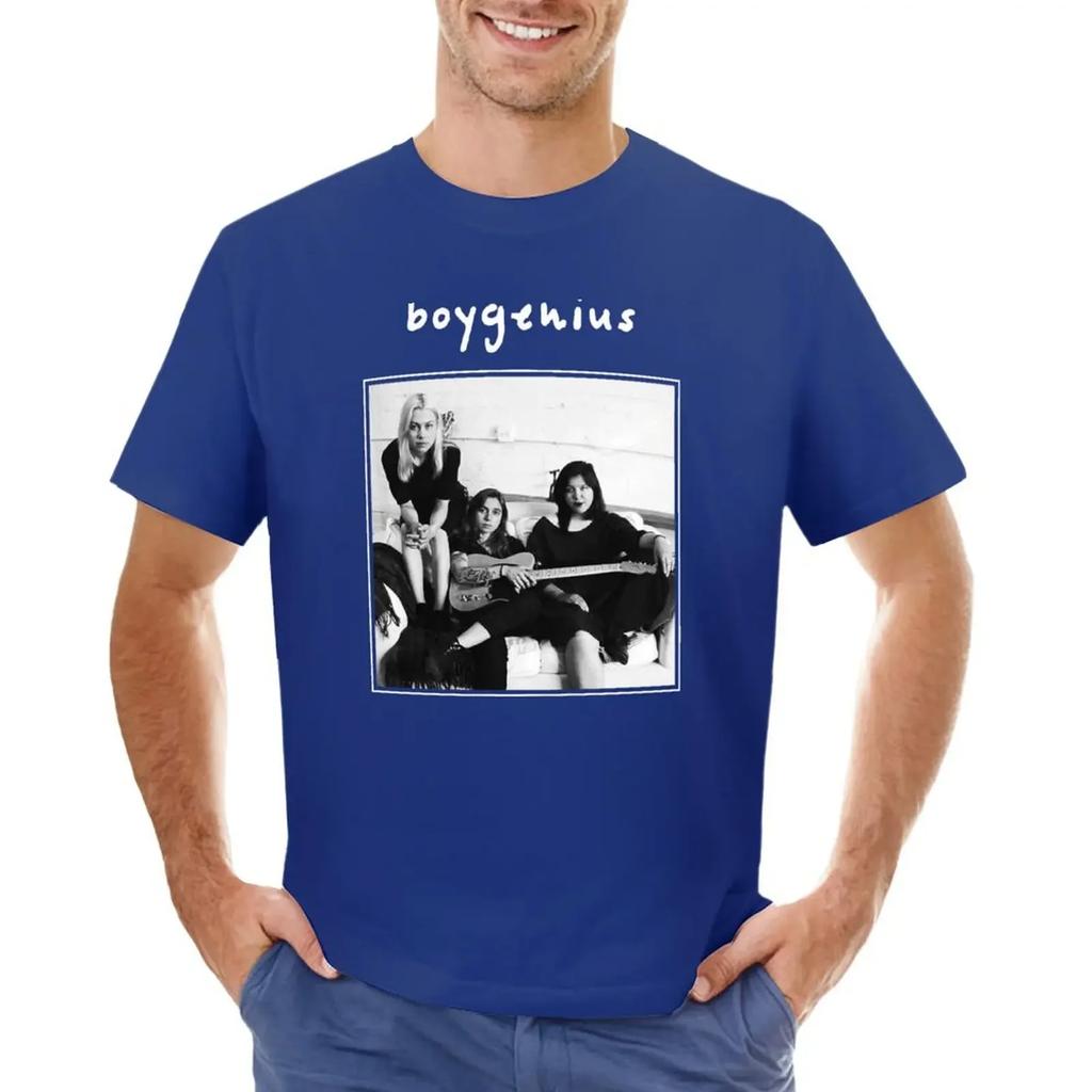BOYGENIUS T-shirt summer tops sports fans heavyweights tops Short sleeve tee