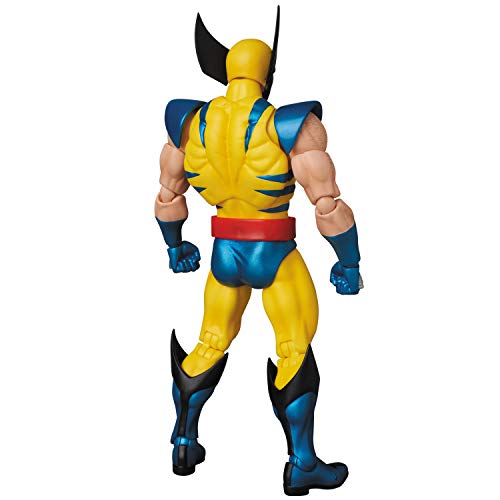 MAFEX No. 096 Wolverine Comic Version Action Figure, Approximately 145mm Tall, Pre-painted