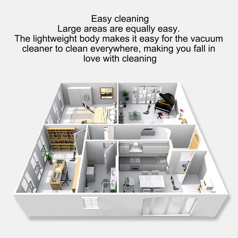 Handstaubsauger Kabellos Wiederaufladbar Auto Staubsauger Kompakt Auto Detailer Luftbläser Werkzeuge Für Zuhause Tierhaare Staub Schmutz Sand