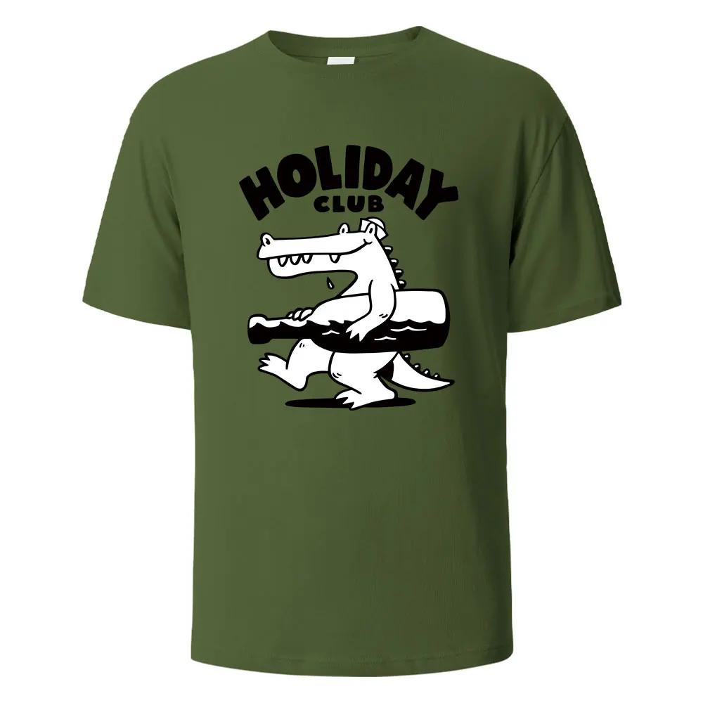 Graphic T-Shirts Holiday Club 100%Cotton Summer Breathable Tops For Men Women ShortSleeved Oneck Men Clothing My Body My Choice
