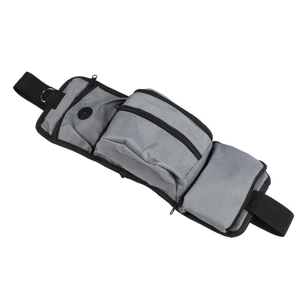 Adjustable Strap Pet Training Waist Bag Dog Walking Fanny Pack Outside Fitness Activity
