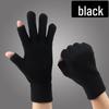 Thickened Velvet Two-Finger Woolen Winter Gloves for Men & Women, Warm & Elastic for Outdoor Driving