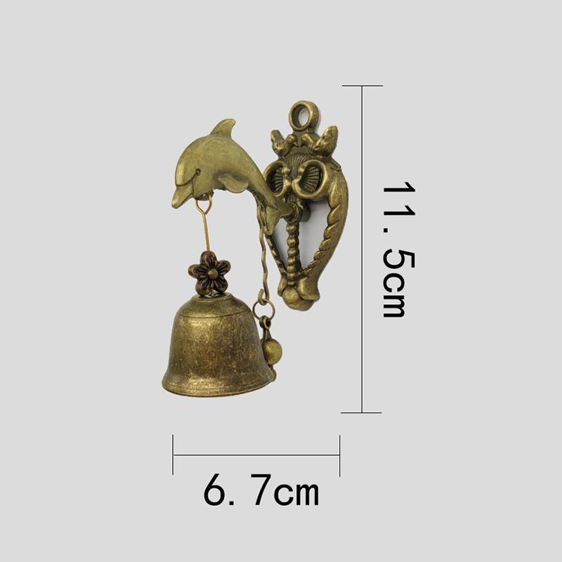 Dierenbelletjes in Vintage Stijl Metalen IJzeren Bellen Windbellen Puppy Olifant Uilen Wanddecoratie Buiten Windgongen Cadeau