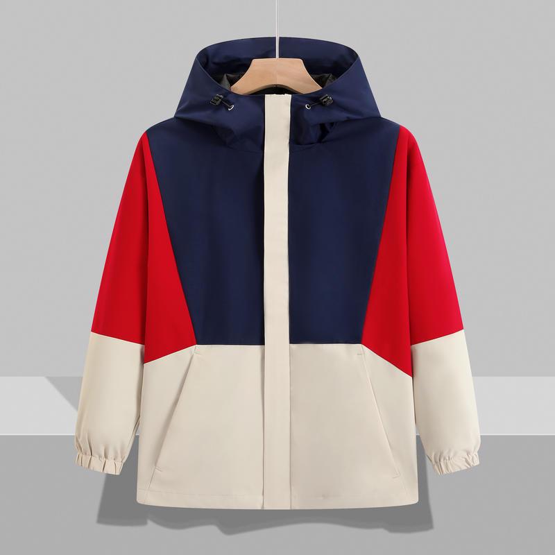 Men s and Women s Custom Printed Windproof Waterproof Mountaineering Jacket - Autumn/Winter, Thick, Embroidered Logo L