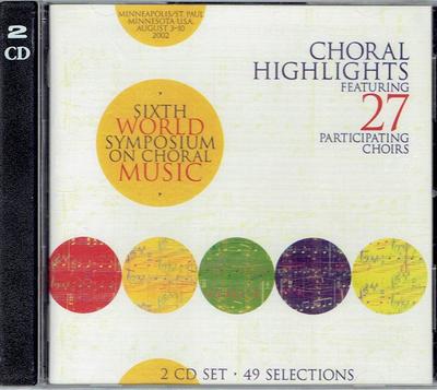 CD VARIOUS - Sixth World Symposium On Choral Mus E25745 St. Olaf Record 2003 US Soul/Funk Used