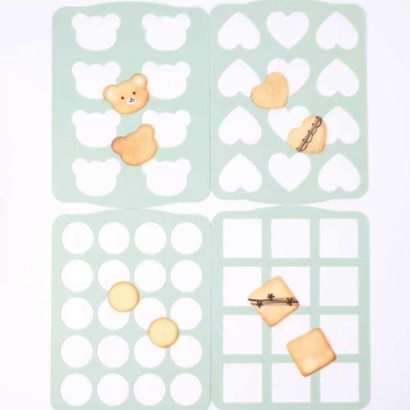 1Pcs Japanese Cookie Mold Silicone Cookie Mold Dacquoise Mold Chocolate Cake Decorating Kitchen Accessories Tool