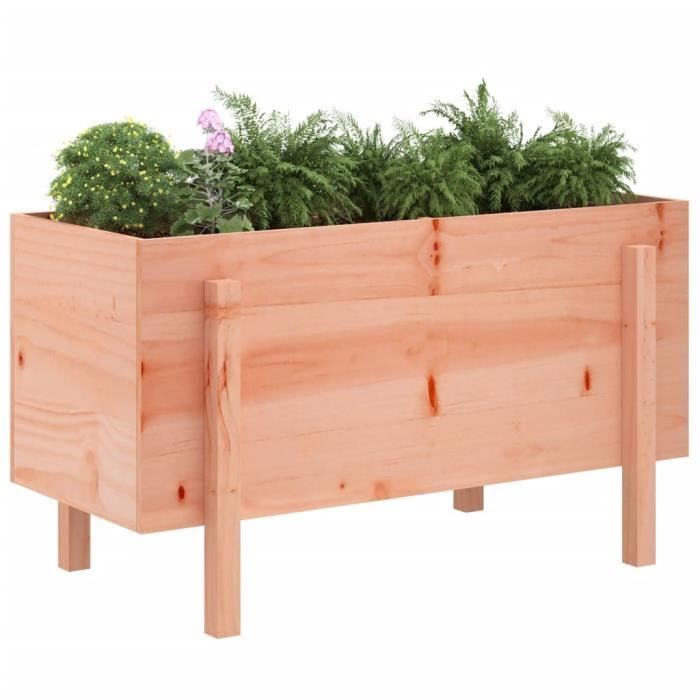 VidaXL Raised Garden Bed 101x50x57 Cm Solid Douglas Wood 825217