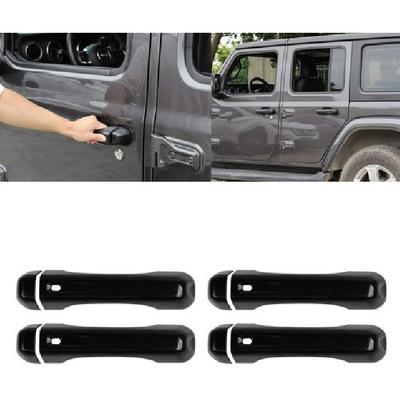 Door Handle Cover Trim Bezel Exterior Accessories for 2020 Jeep Gladiator JT JL