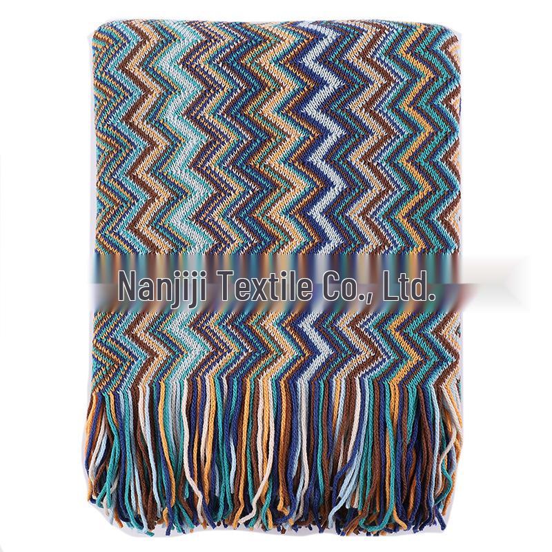 Bohemian Ethnic Tassel Sofa & Bed Throw Blanket