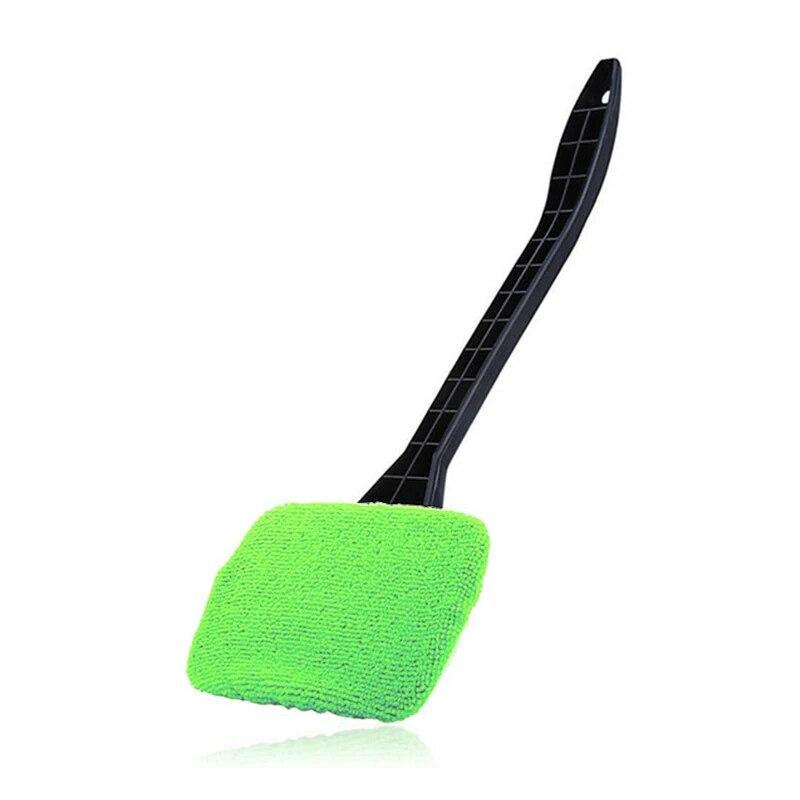 Car Cleaning Wash Tool with Long Handle Car Window Cleaner Washing Kit Windshield Wiper Microfiber Wiper Cleaner Cleaning Brush