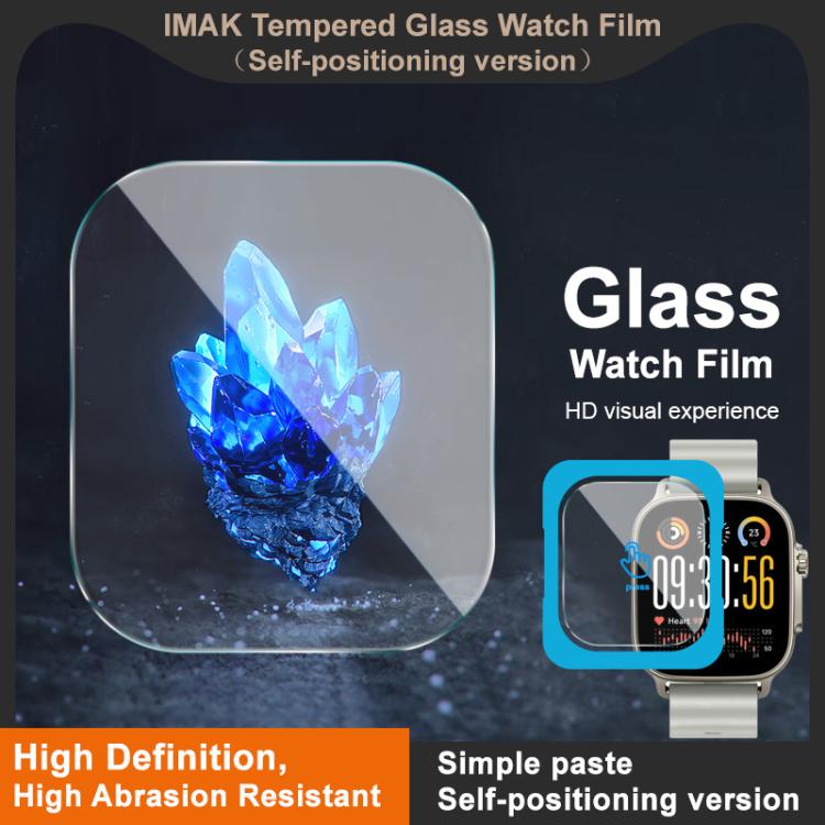 Tempered Glass Watch Film Self-positioning Version For Realme Watch 5, HD Anti-Scratch Smart Watch Screen Protector