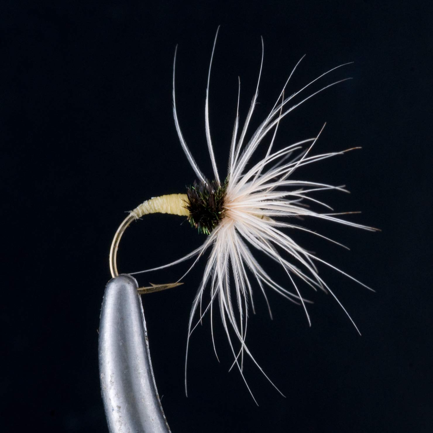 Fishing Samadhi Tenkara Brothers Tenkara Kebari Gyakuge White #12 3 White #12