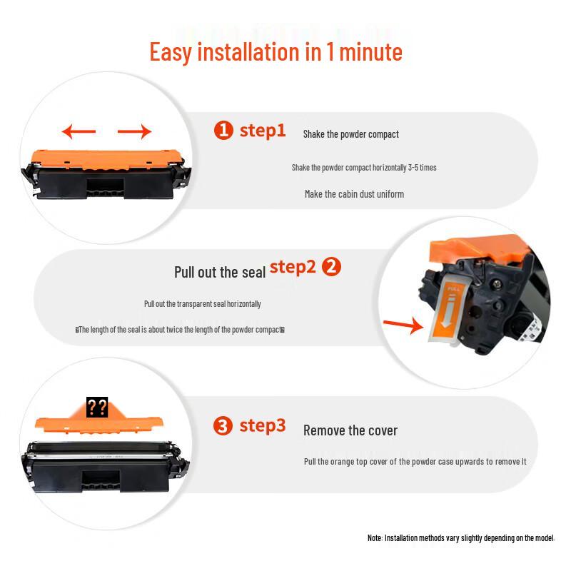 Turan Compatible HP 30A CF230A Toner Cartridge with Chip