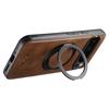 SUTENI G3 For Google Pixel 10 Pro XL Magnetic Case Waxy Texture Rotating Kickstand Leather Phone Back Cover